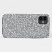 White Gold Glitter Case-Mate iPhone Case (Achterkant (horizontaal))