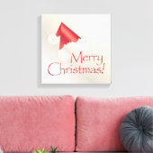 White Gold Kerstmis Canvas Afdruk (Insitu (Woonkamer))