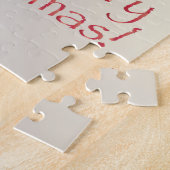 White Gold Kerstmis Legpuzzel (Zijkant)