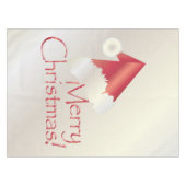 White Gold Kerstmis Tafelkleed (Voorkant (Horizontaal))