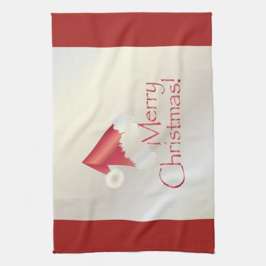 White Gold Kerstmis Theedoek (Verticaal)