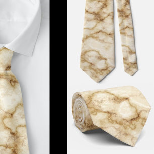 White Gold Marble Professional stijlvol Stropdas