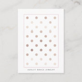 White Gold Pink, die een rendy DisplayCard verdien Visitekaartje (Voorkant)