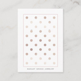 White Gold Pink, die een rendy DisplayCard verdien Visitekaartje