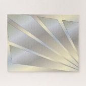 White gold rays legpuzzel (Horizontaal)