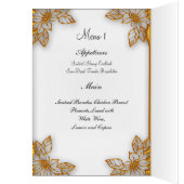 White Gold Wedding Menu (Binnen (Links))