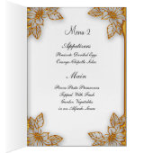 White Gold Wedding Menu (Binnen (Rechts))