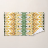 White Gold Yellow en Greens Bad Handdoek (Handdoek)