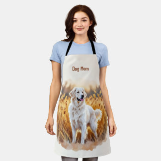 White Golden Retriever Dog Schort