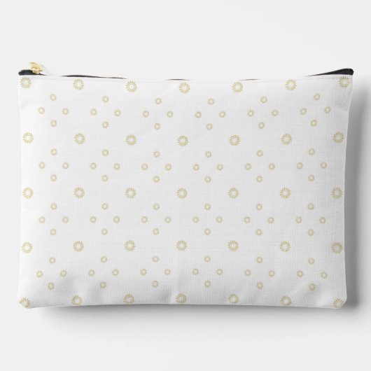 White | Golden Zinnia Sun Etui (Voorkant)