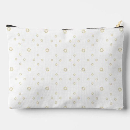 White | Golden Zinnia Sun Etui (Achterkant)