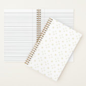 White | Golden Zinnia Sun Notitieboek (Binnen)