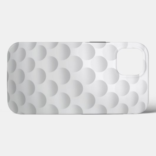 White Golf Ball Design Case-Mate iPhone Case (Achterkant (horizontaal))