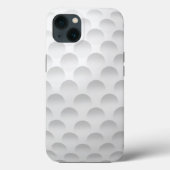 White Golf Ball Design Case-Mate iPhone Case (Achterkant)