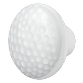 White Golf Ball 🏌️  ♂️ Design Keramische Knop (Rechts)