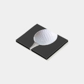 White Golf Ball Sports Sjabloon Post-it® Notes (Schuin)