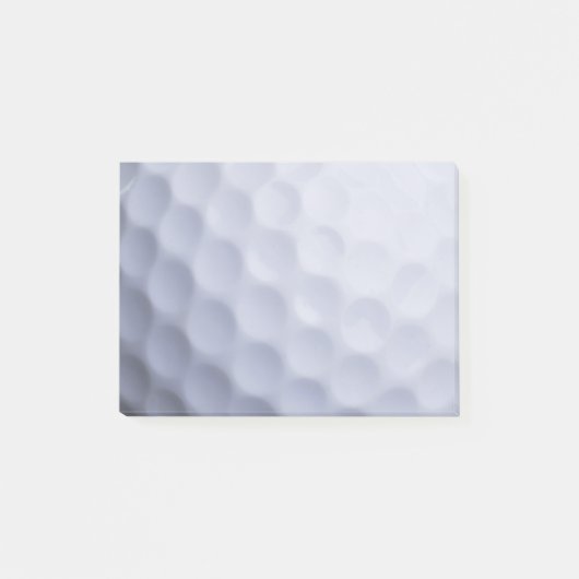 White Golf Ball Sports Sjabloon Post-it® Notes (Voorkant)