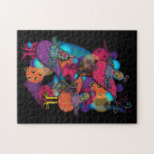 White Goofy Birds Legpuzzel (Horizontaal)