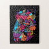 White Goofy Birds Legpuzzel (Verticaal)