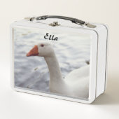 White Goose and Wood Duck (Voorkant)