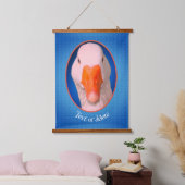 White Goose Face Boerderij Animal Personated Hangend Wandkleed (Slaapkamer)