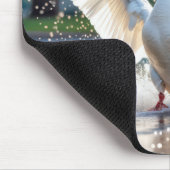 White Goose In a Splash Pad Muismat (Hoek)