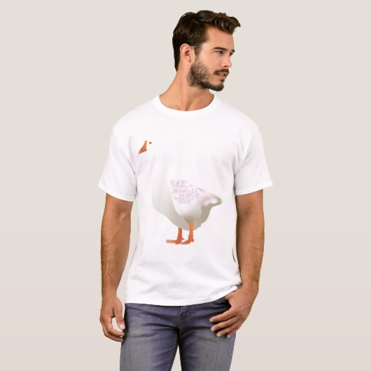 White Goose T-shirt (Voorkant volledig)