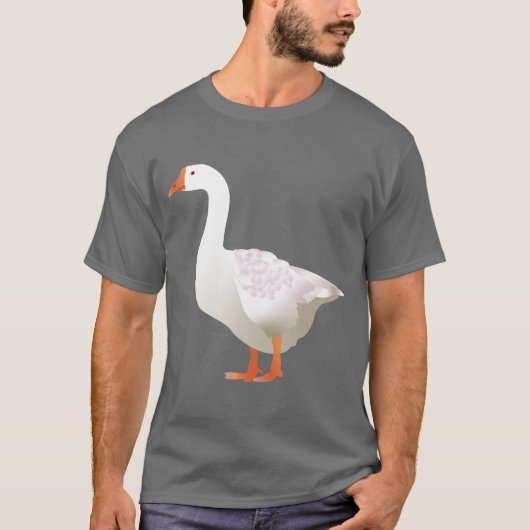 White Goose T-shirt (Voorkant)