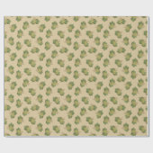 White Grapes Pattern Cadeaupapier (Vlak)