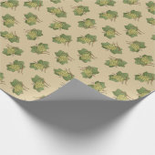 White Grapes Pattern Cadeaupapier (Hoek)