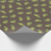 White Grapes Pattern Cadeaupapier (Hoek)