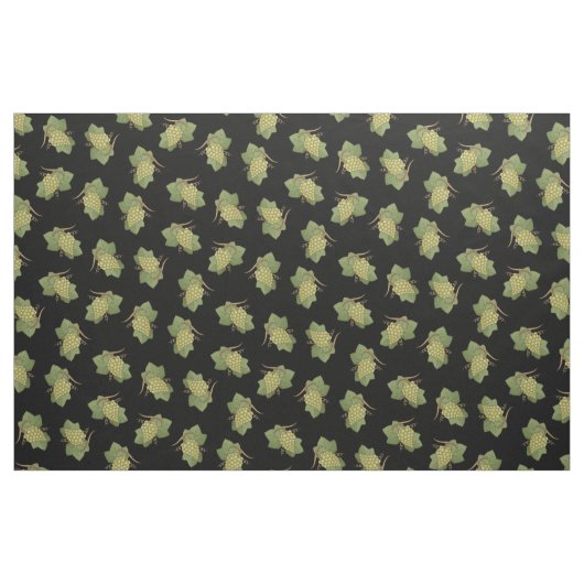 White Grapes Pattern Stof (Fat Quarter)