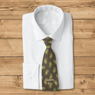 White Grapes Pattern Stropdas