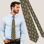 White Grapes Pattern Stropdas