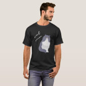 White & Gray Persian Cat Mom For Cat T-shirt (Voorkant volledig)