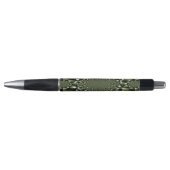 White Green Forest Leaf Petals Pen (Voorkant)