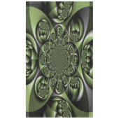 White Green Forest Mini Spheres Tafelkleed (Voorkant)