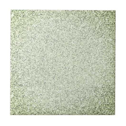 White Green Granite Stone - Uniek Tegeltje (Voorkant)