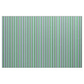 White, Green, Light Blue, Orchid Stripes Pattern Stof (Fat Quarter)