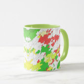 White Green Red Yellow CHRISTMAS Mok (Voorkant rechts)