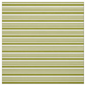 White & Green Striped Patroon Stof (Swatch)