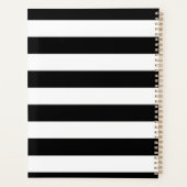 White Greenery Half Wreath Overlay Large Photo Planner (Achterkant)