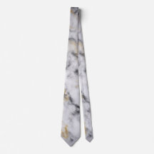 White Grey and Gold Marble Pattern