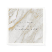 White Grey Gold Abstract Stone Marble Wedding