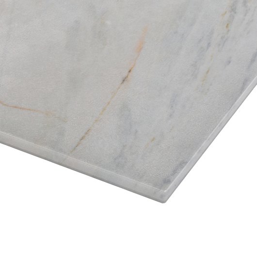 White Grey Marble Cutting Board Snijplank (Hoek)