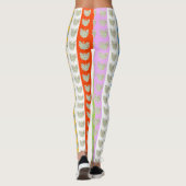 White Guardian Angel Art Custom Holiday Leggings (Achterkant)