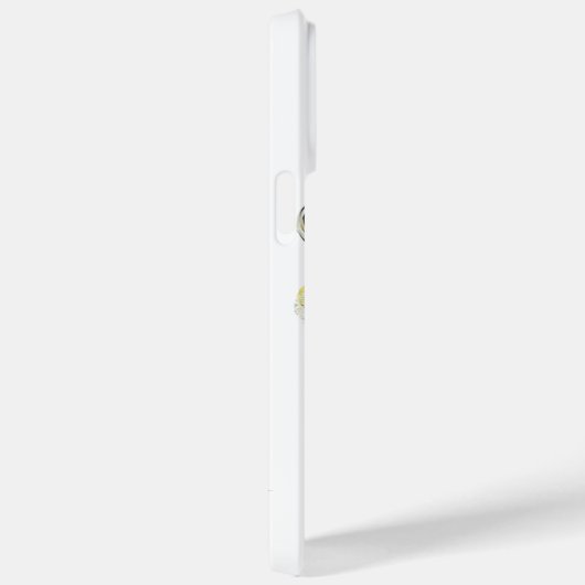 White Guardian Angel Art Custom iPhone Case (Achterkant / Rechts)