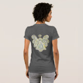 White Guardian Angel Custom Holiday Art Shirt (Achterkant volledig)
