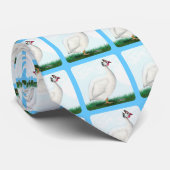 White Guinea Stropdas (Opgerold)