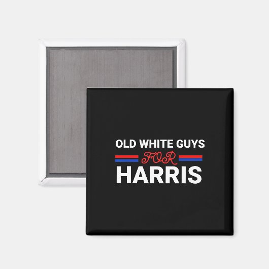 White Guys voor Harris Kamala Magneet (Voorkant / Achterkant)